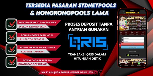 Berryslot777 Menerima Deposit Qris, Pulsa dan E-wallet 